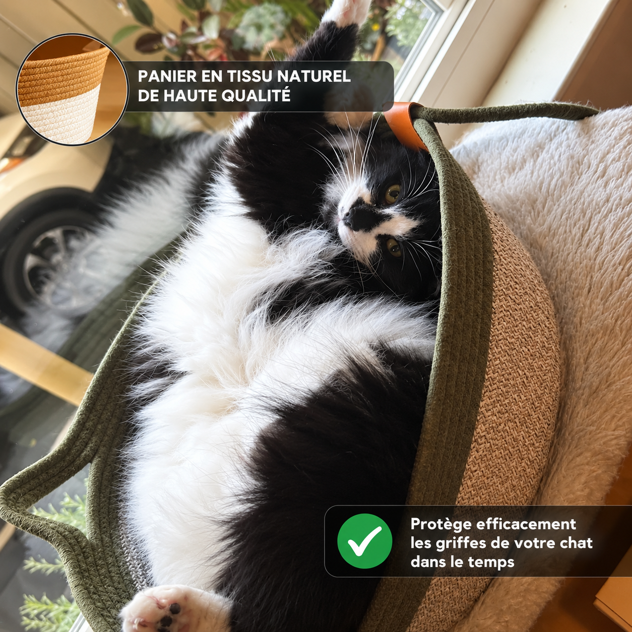 Panier pour chat CoconFélin™