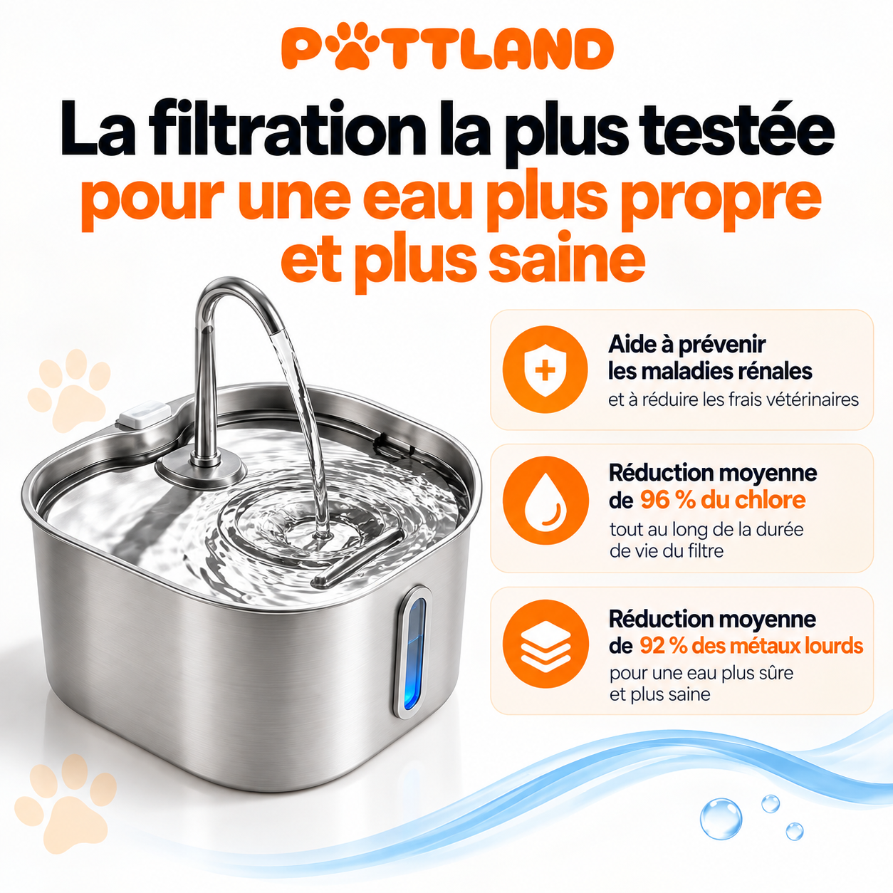 AquaFélin : Fontaine à Eau pour Chat