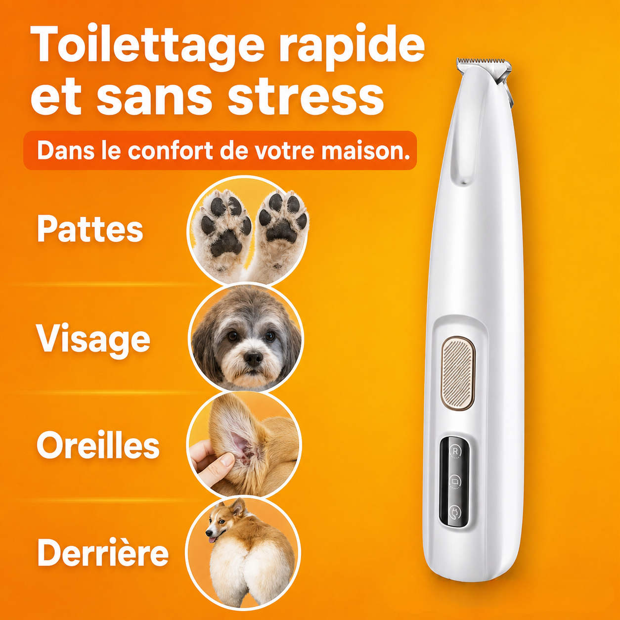 Tondeuse a Pattes 4 en 1