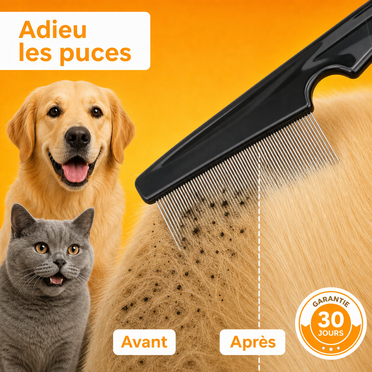 Peigne Anti-Puces