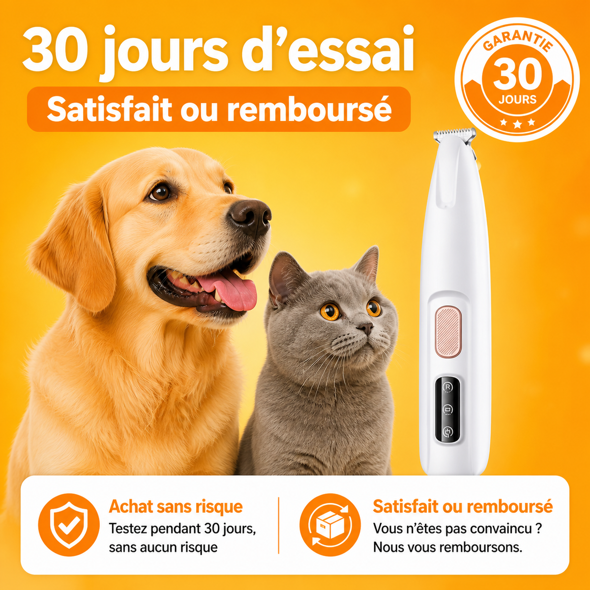 Tondeuse a Pattes 4 en 1